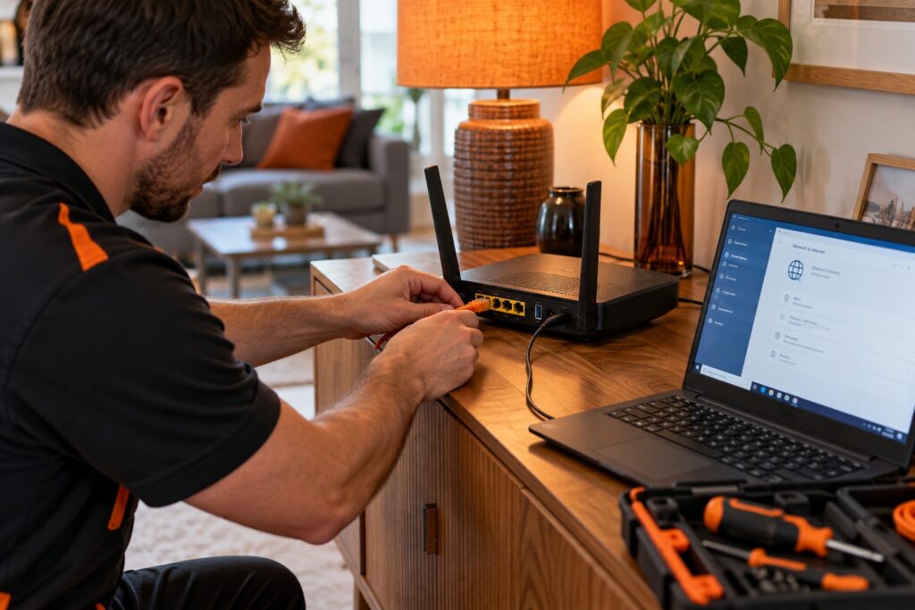 Dépannage Wifi à domicile