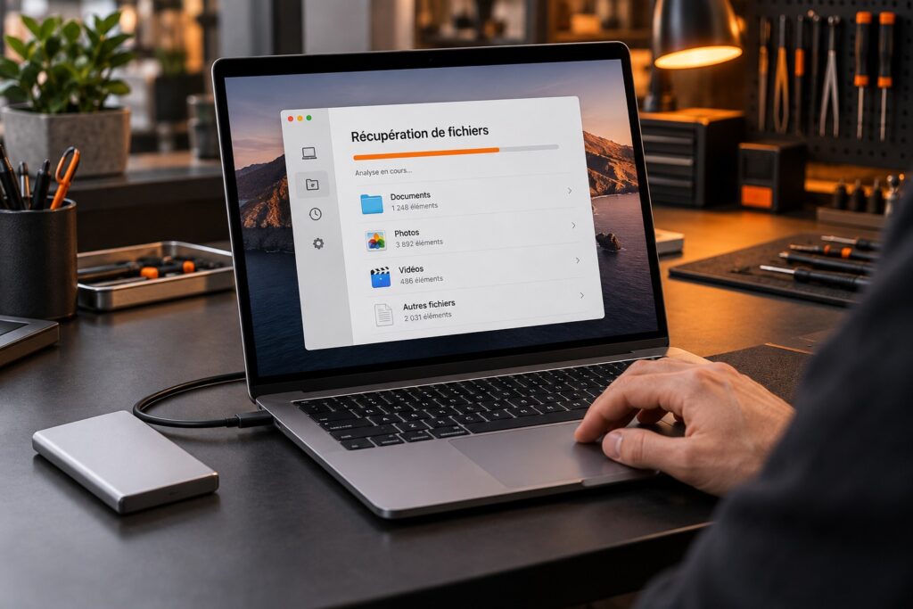 Récupération de données MacBook