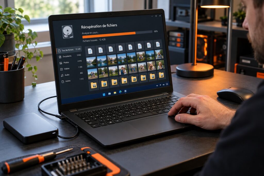 Récupération données PC