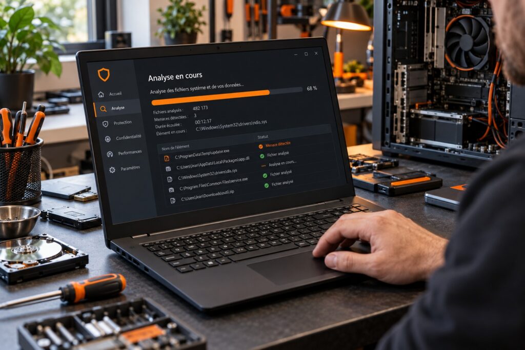 Suppression virus PC