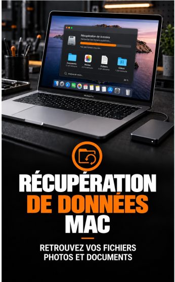 Récupération de données Mac
