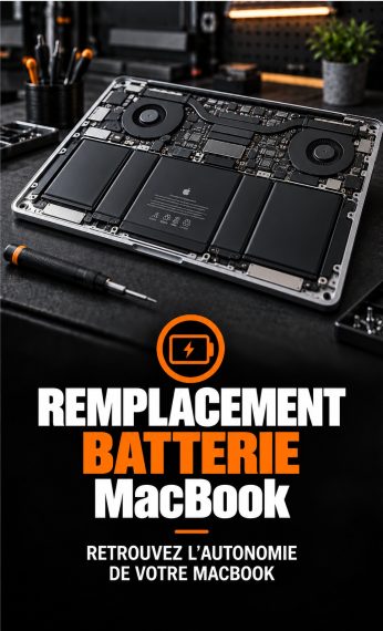 Remplacement batterie MacBook