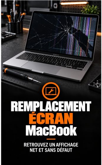Remplacement écran MacBook